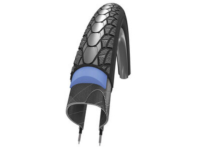 SCHWALBE Marathon Plus Wired tyre w/smartguard reflective s/wall