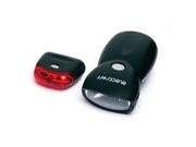 ELECTRON Krypton 2 LED front / 5 LED rear light twinpack