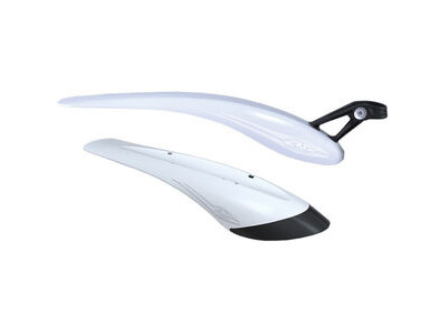 CRUD Urban Racepac Cycle Mudguard Twin Pack  White  click to zoom image